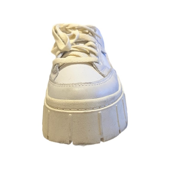 Puma Mayze Platform Trainers - Women's Size 8 (White/Cream)​​ - Picture 4 of 5